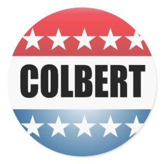 STEPHEN COLBERT CLASSIC ROUND STICKER