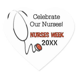 Stethoscope Nurses Week Stickers
