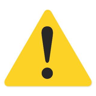 Sticker Caution Sticker Exclamation Equipment Work