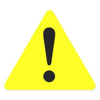 Sticker Caution Sticker Exclamation Equipment Work