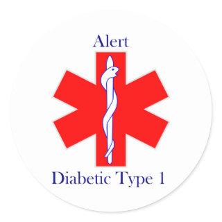 Sticker Diabetic Type 1