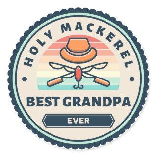 Sticker - Holy Mackerel! Best Grandpa Ever