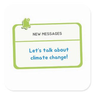 Sticker - New Messages for Climate