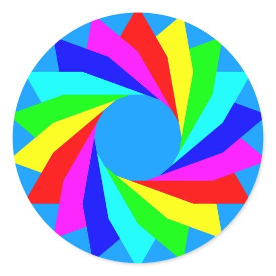 Sticker - Psychedelic Circle