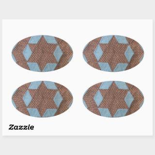Sticker - Quilt Pattern Castle