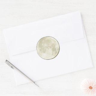 Sticker (rnd) - Full Moon
