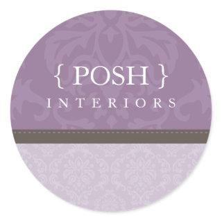 STICKER SEAL :: divinely damask 5B