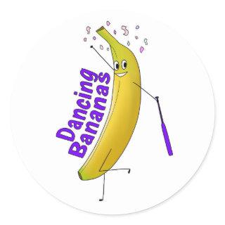 Sticker Sheet - Dancing Bananas