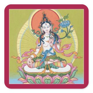 STICKER SHEET - White Tara - Buddha of Longevity