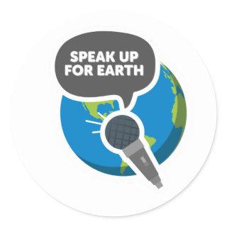 Sticker - Speak Up For Earth