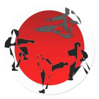 stickers karate martial arts