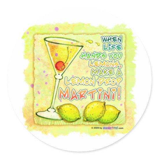 Stickers - Lemon Drop Martini