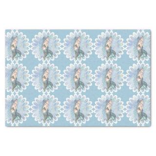 Still Waters Mermaid Mother and Infant Baby Shower Tissue Paper