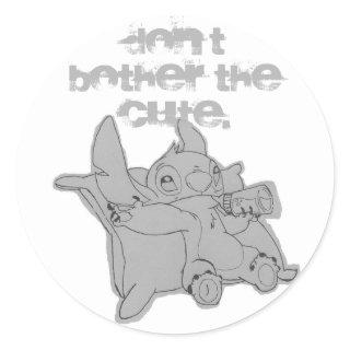 Stitch Classic Round Sticker