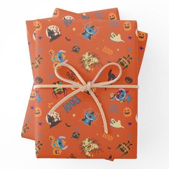 Stitch Halloween Trick-or-Treat Pattern  Sheets
