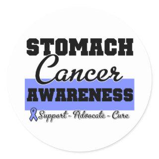 Stomach Cancer Awareness Classic Round Sticker