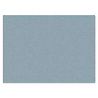 Stone Blue Solid Color Tissue Paper
