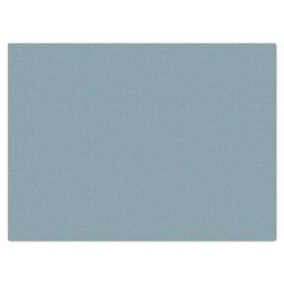 Stone Blue Solid Color Tissue Paper