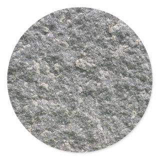 Stone Rock Classic Round Sticker