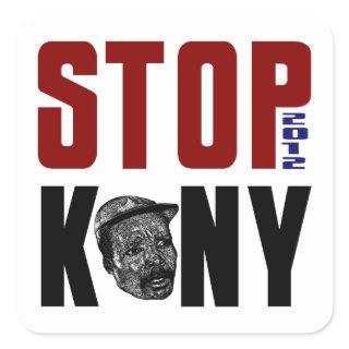 Stop Kony 2012 Square Sticker