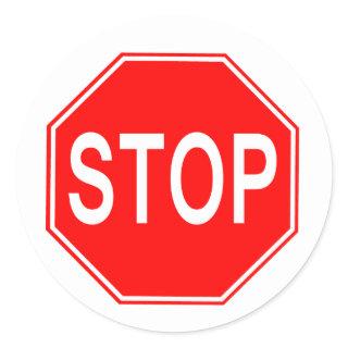 Stop Sign - sticker