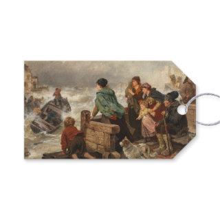 Storm by the Coast (by Rudolf Jordan) Gift Tags