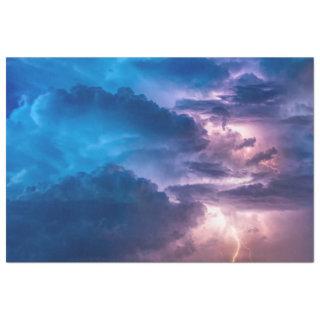 Storm Clouds Night Sky Decoupage Tissue Paper