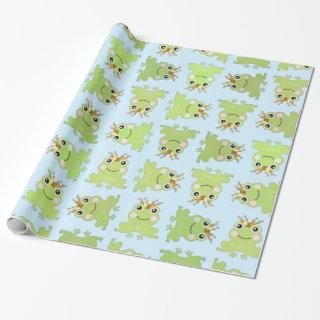 Storybook Fairy Tale Frog Prince Baby Shower Blue