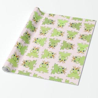 Storybook Fairy Tale Frog Prince Baby Shower Pink