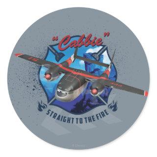Straight To The Fire Classic Round Sticker