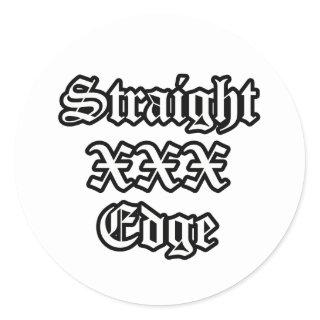 Straightedge Sticker