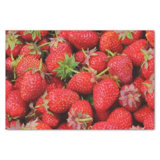 Strawberries Tissue Paper