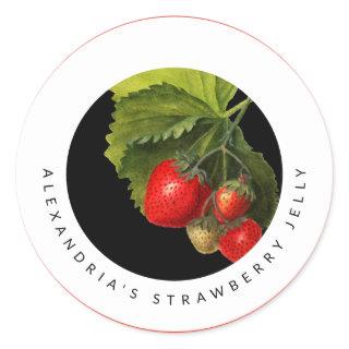 Strawberry Jelly or Jam | From the Kitchen Of Classic Round Sticker