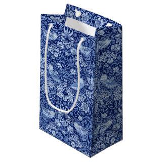Strawberry Thief Blue Monotone, William Morris Small Gift Bag