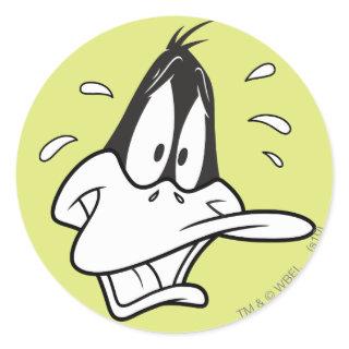 Stressed DAFFY DUCK™ Classic Round Sticker