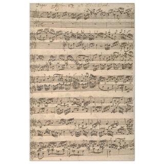 String Quartet Sheet Music Decoupage Paper