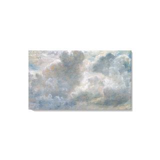 Study of Cumulus Clouds, 1822 (oil on paper laid o Canvas Print