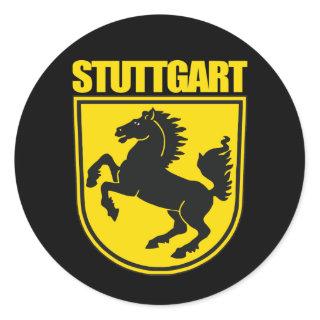 Stuttgart Classic Round Sticker