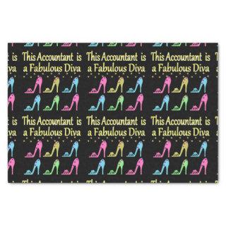 STYLISH ACCOUNTANT SHOE LOVER DESIGN TISSUE PAPER