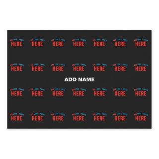 STYLISH MODERN CUSTOMIZABLE BLACK VERIFIED BRANDED  SHEETS