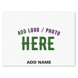 STYLISH MODERN CUSTOMIZABLE WHITE VERIFIED BRANDED TISSUE PAPER