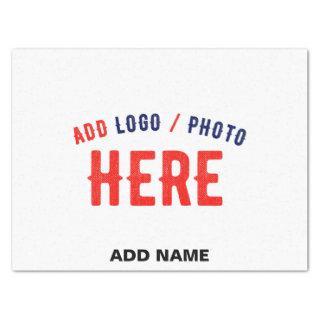 STYLISH MODERN CUSTOMIZABLE WHITE VERIFIED BRANDED TISSUE PAPER