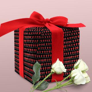 Stylish Red Hearts Pattern valentines day