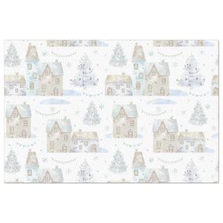 Subdued Christmas Patterns Design 16 Tissue Paper