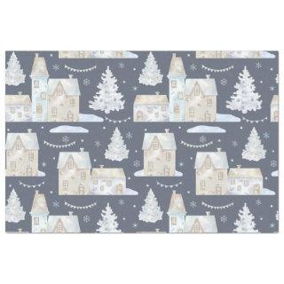 Subdued Christmas Patterns Design 22 Tissue Paper