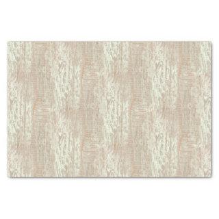 Subdued Coastal Pine Wood Grain Look Tissue Paper