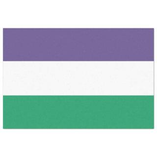 Suffragette Flag Tissue Paper
