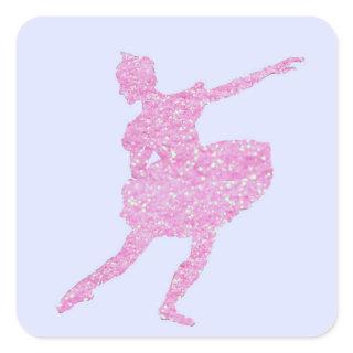 Sugar Plum Square Sticker