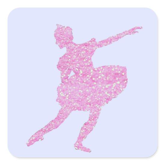 Sugar Plum Square Sticker