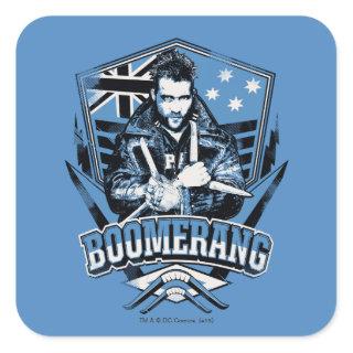 Suicide Squad | Boomerang Badge Square Sticker